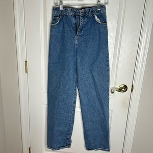 Pull & Bear High Waist Baggy Jeans